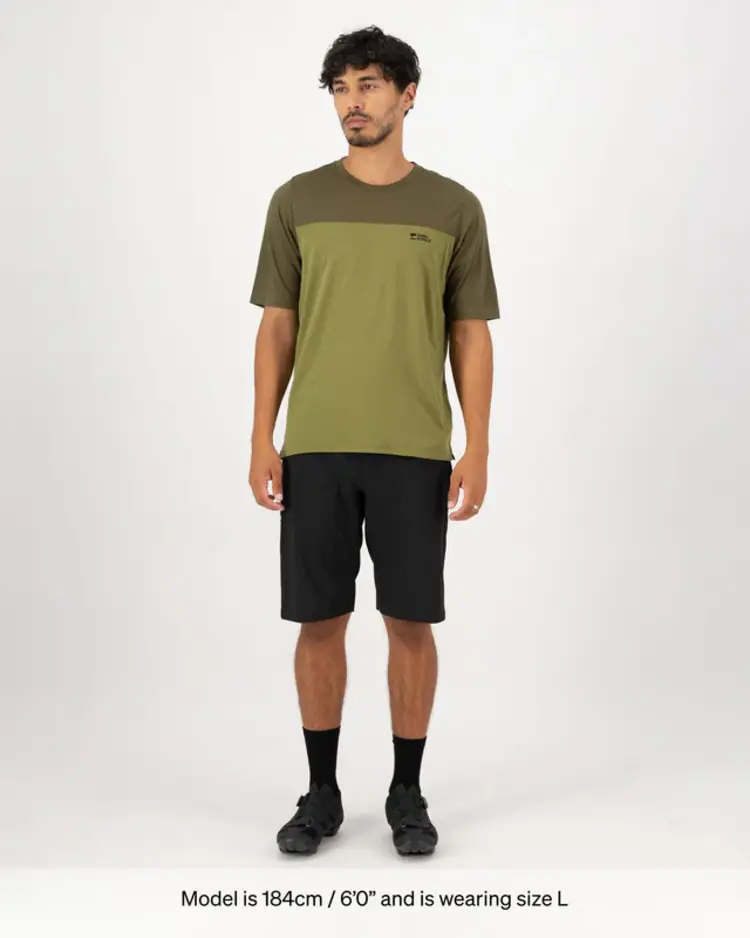 Mons Royale Mens Diversion Merino Bike Jersey