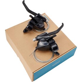 Shimano SHIFT/BRAKE LEVER SET, ST-EF41, 3X7-SPEED, EZ-FIRE PL