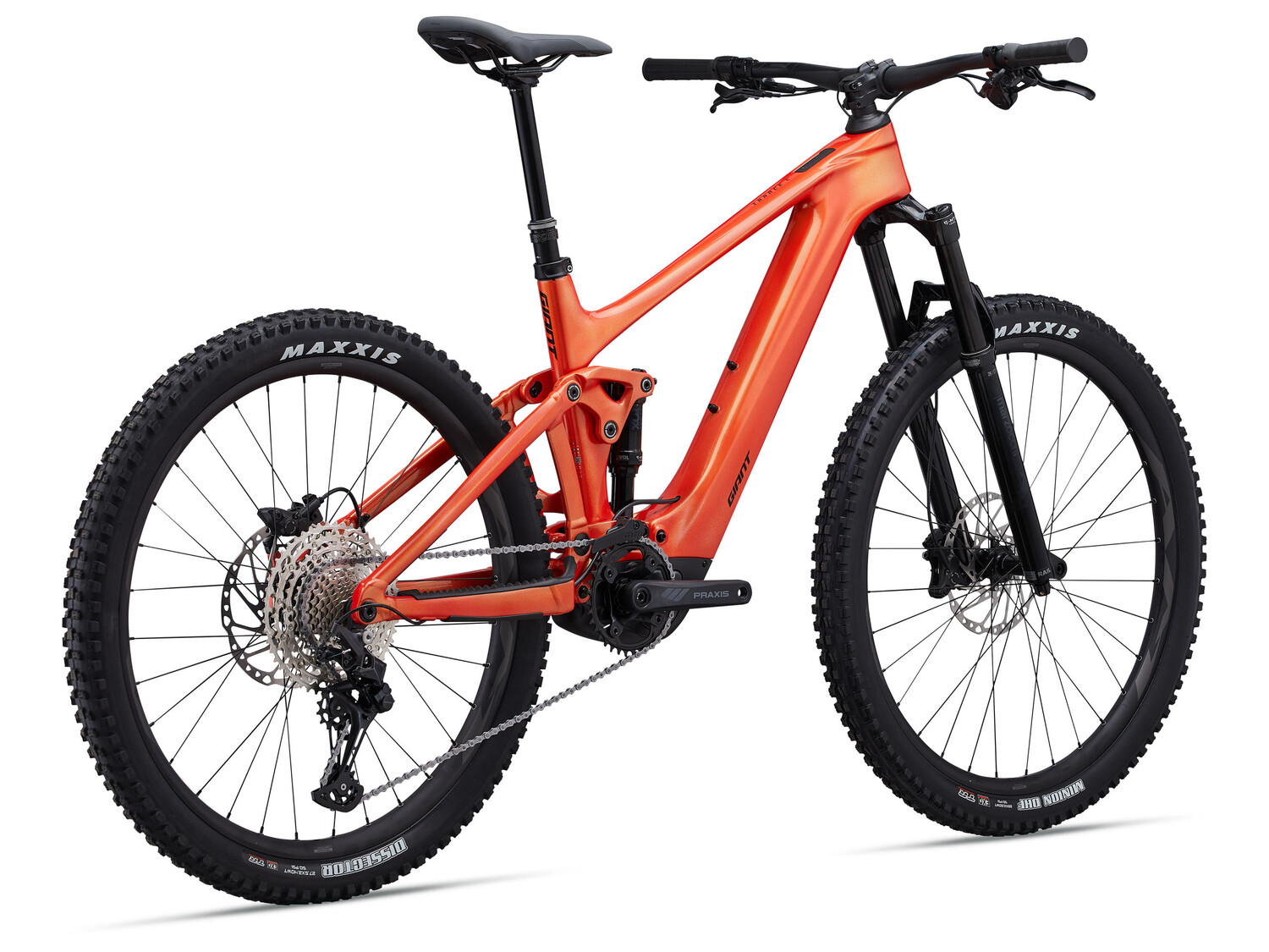 orange e-bike
