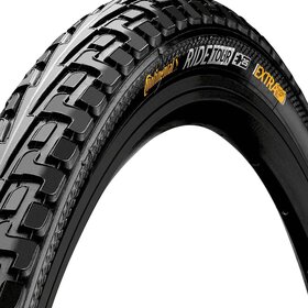 Continental Continental Ride Tour Tire - 700 x 28, Clincher, Wire, Black, ExtraPuncture Belt, E25