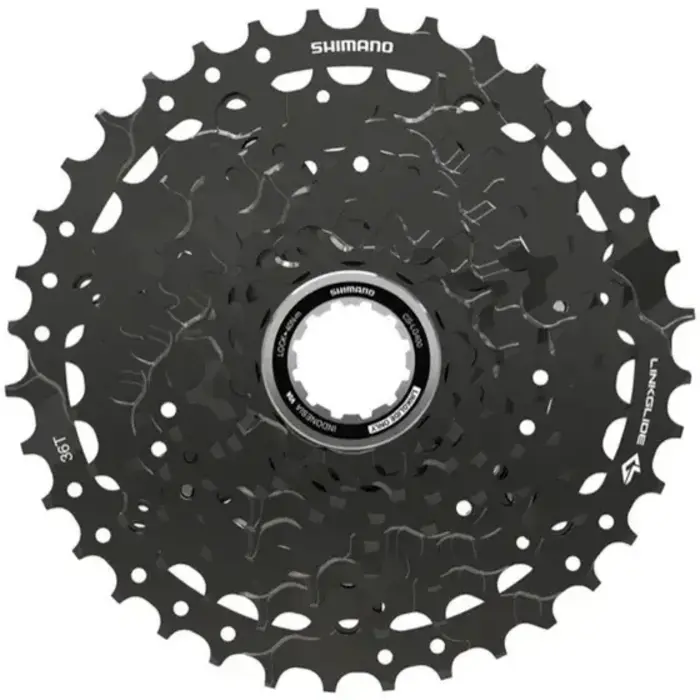 Shimano CASSETTE SPROCKET, CS-LG400-9, CUES, 9-SPEED, 11-13-15-17-20-23-28-34-41T ONE