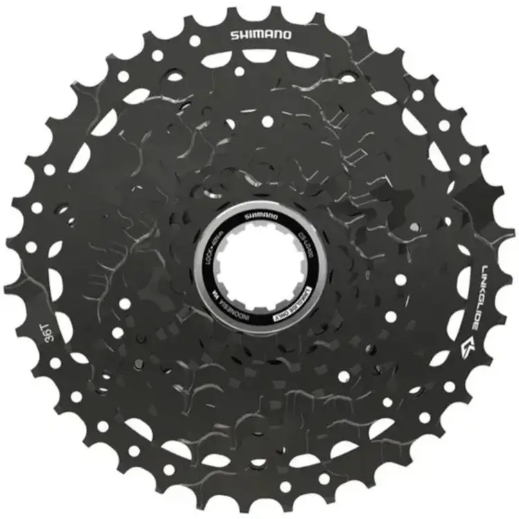 Shimano CASSETTE SPROCKET, CS-LG400-9, CUES, 9-SPEED, 11-13-15-17-20-23-28-34-41T ONE