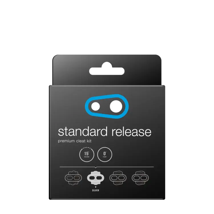 crankbrothers, Standard Release Cleat, Cales, Compatibilité: crankbrothers SPD, Jeu latéral: 0°, Argent, Paire