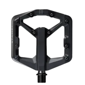 crankbrothers, STAMP 2 Small, Pédales plateformes, Corps: Aluminium, Axe: Cr-Mo, 9/16'', Noir, Paire