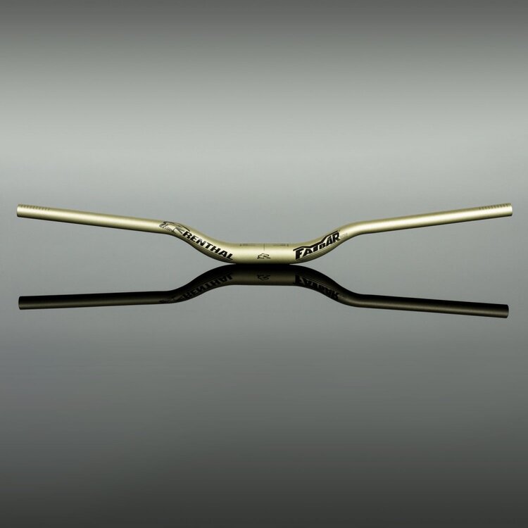 Renthal Renthal, V3 Fatbar 35, Guidon de VTT, Diamètre: 35mm, 800mm, Élévation: 40mm, Or