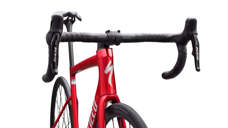 Specialized TARMAC SL8 COMP DI2 REDTNT/SILDST 54