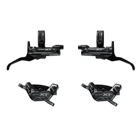 Shimano BRAKE UPGRADE KIT, XT, BL-M8200, BR-M8220 (LF & RR), 1000 & 1700MM (BH90), METAL PAD (W/FIN), W/CONNECTER INSERT X2, OIL 100ML X1 (NON-EU), RESIN PAD (W/FIN) X2 ONE