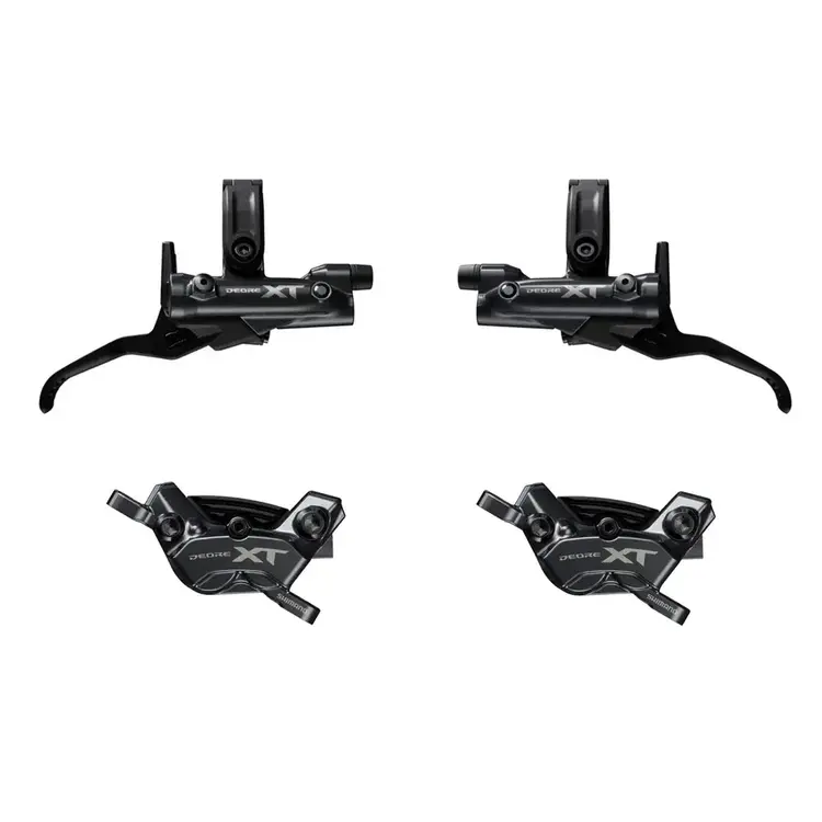 Shimano BRAKE UPGRADE KIT, XT, BL-M8200, BR-M8220 (LF & RR), 1000 & 1700MM (BH90), METAL PAD (W/FIN), W/CONNECTER INSERT X2, OIL 100ML X1 (NON-EU), RESIN PAD (W/FIN) X2 ONE