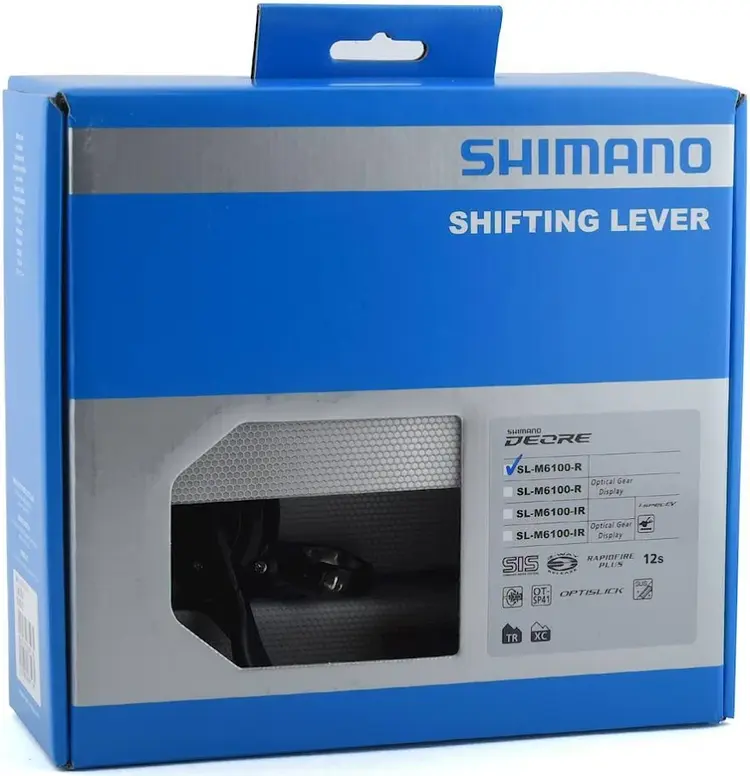 Shimano SHIFT LEVER, SL-M6100-IR, DEORE, RIGHT, I-Spec EV, 12-SP