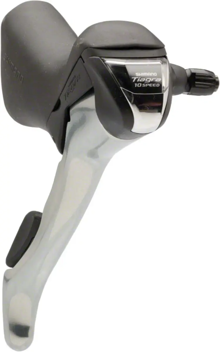 SHIFT/BRAKE LEVER, ST-4603, TIAGRA LEFT, 3-SPEED, W/1700MM INNER W/O (OUTER, OUTER STOPPER), W/CABLE ADJUSTER, IND.PACK