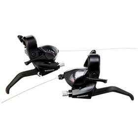 Shimano Shimano, ST-EF41, Shift/Brake lever combo, 3X6sp., Black