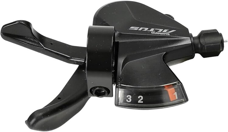 Shimano SHIFT LEVER, SL-M2010-L, ALTUS, LEFT, 3-SPEED RAPIDFIRE