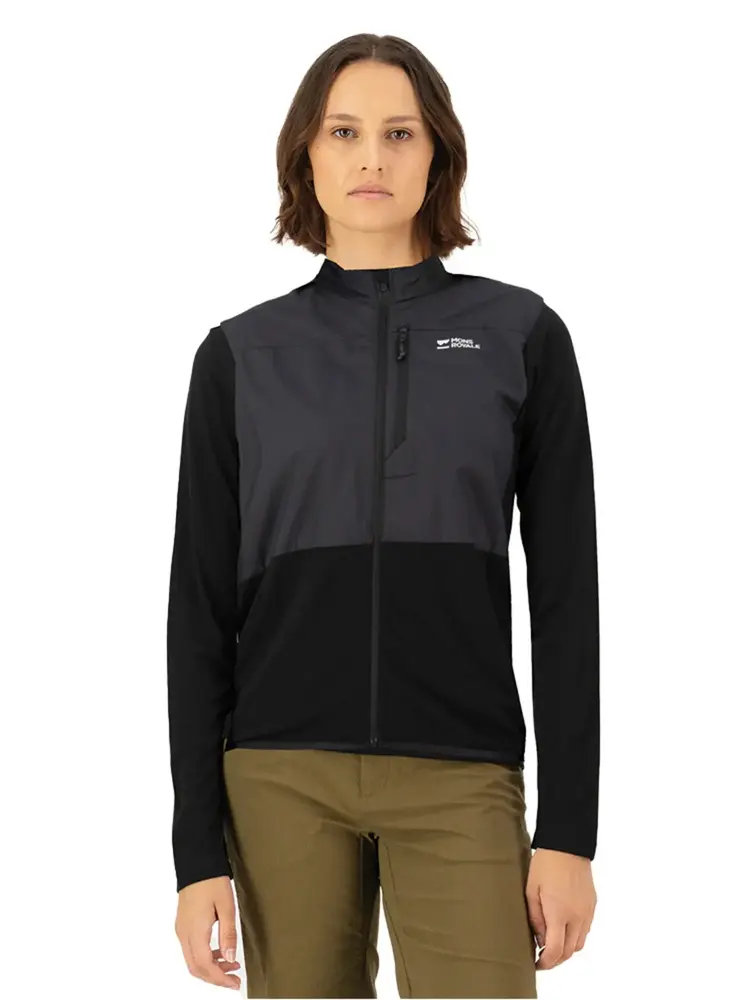 Mons Royale Womens Pivot Merino Long Sleeve Hood