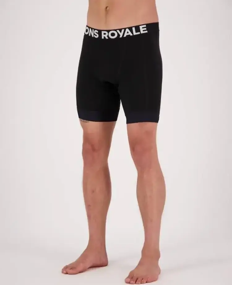 Mons Royale Mens Epic Merino Bike Liner Black