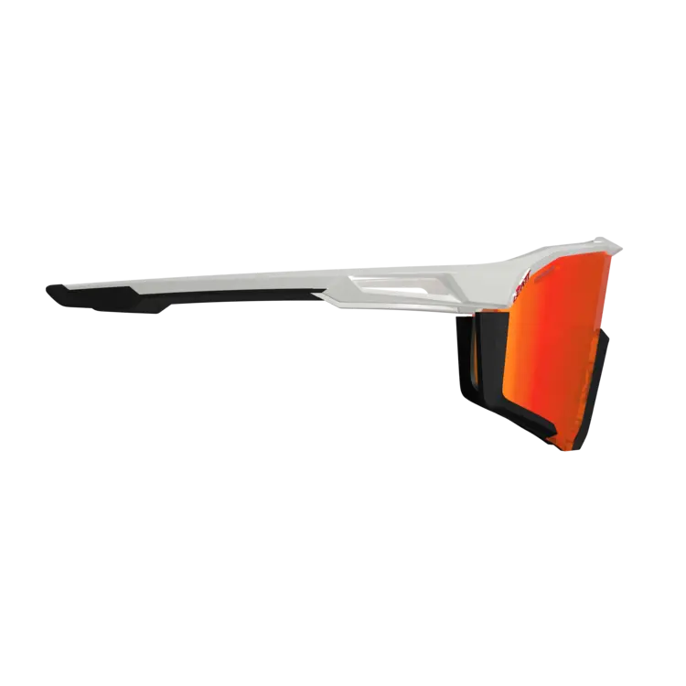Leatt LEATT SUNGLASSES SPEEDVIZ PRO BLACK/WHITE IRIZ CRYZTAL RED 13 VLT