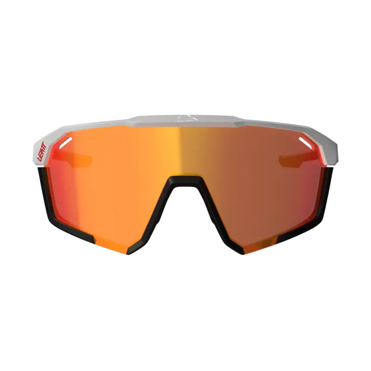 Leatt LEATT SUNGLASSES SPEEDVIZ PRO BLACK/WHITE IRIZ CRYZTAL RED 13 VLT