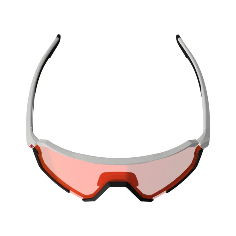 Leatt LEATT SUNGLASSES RIDEVIZ PRO BLACK/WHITE IRIZ CRYZTAL RED 13 VLT