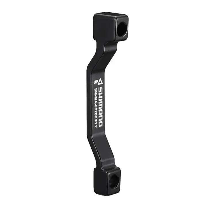 Shimano MOUNT ADAPTER FOR DISC BRAKE CALIPER, SM-MA-F220P/PL2, Post Mount to Post Mount, 200mm to 220mm ONE