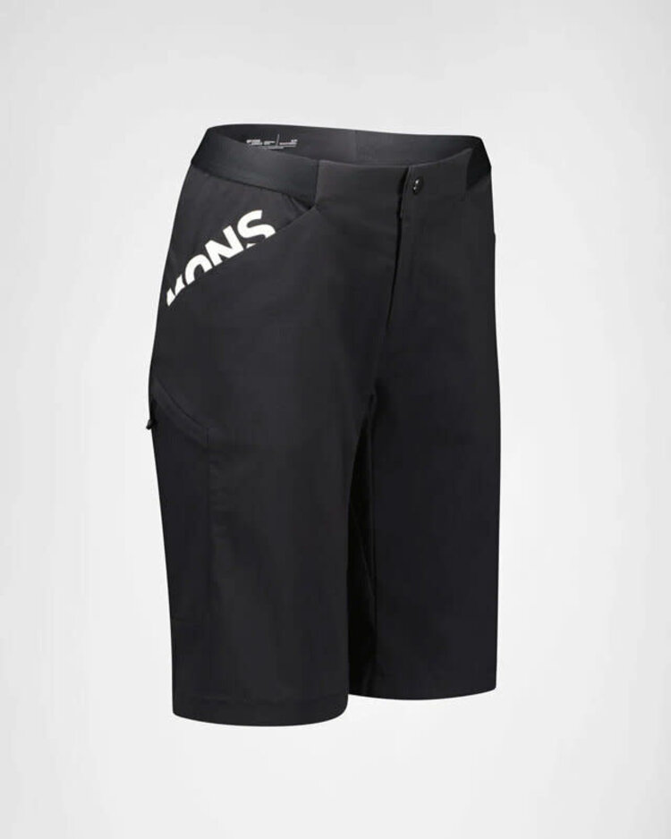 Mons Royale Mens Diversion Merino Trail Shorts Black