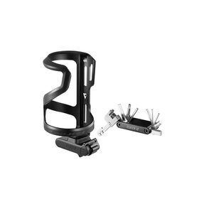 Giant Porte-bidon Airway Cage Sidepull droit - Recyclé - Clutch 12, noir mat