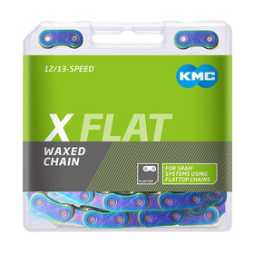KMC, X-Flat12 Wax, Chain, Speed: 12, 5.2mm, Links: 126, Aurora KMC, X-Flat12 Wax, Chain, Speed: 12, 5.2mm, Links: 126, Aurora