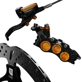 EVO V6Ti- Mono Edition Set- 220/200mm- Braided