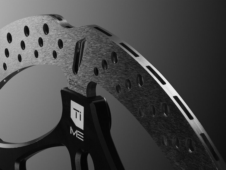 EVO V6Ti- Mono Edition Set- 220/200mm- Braided