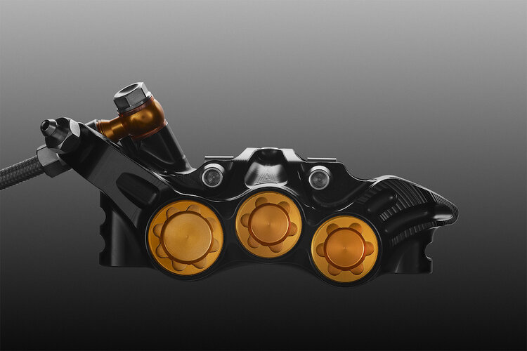 EVO V6Ti- Mono Edition Set- 220/200mm- Braided