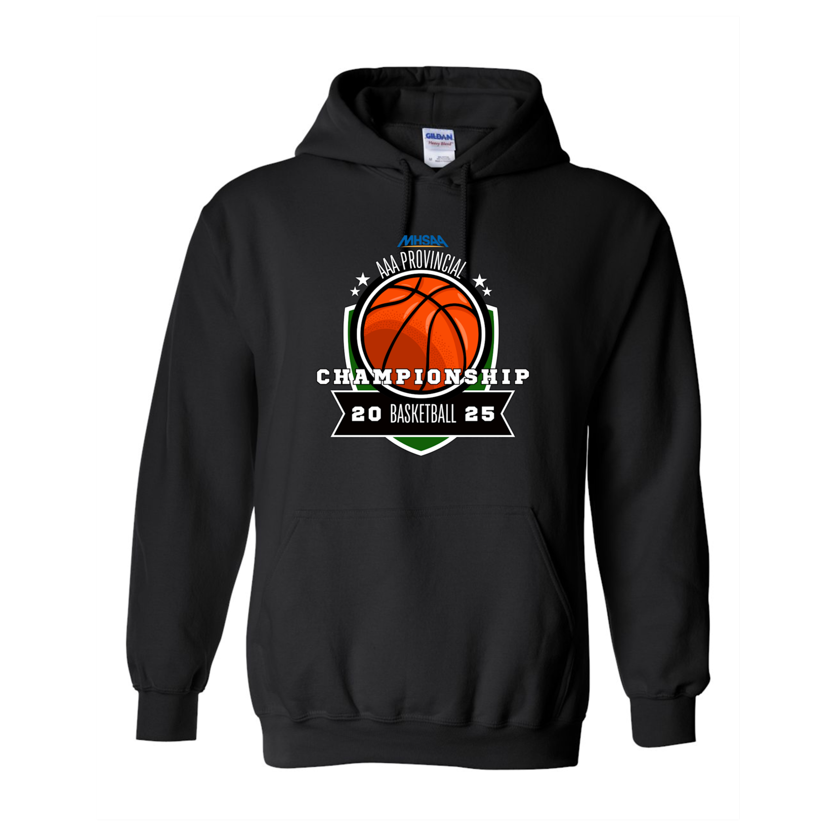 AAA Provincials AAA Provincial Basketball Black Hoodie