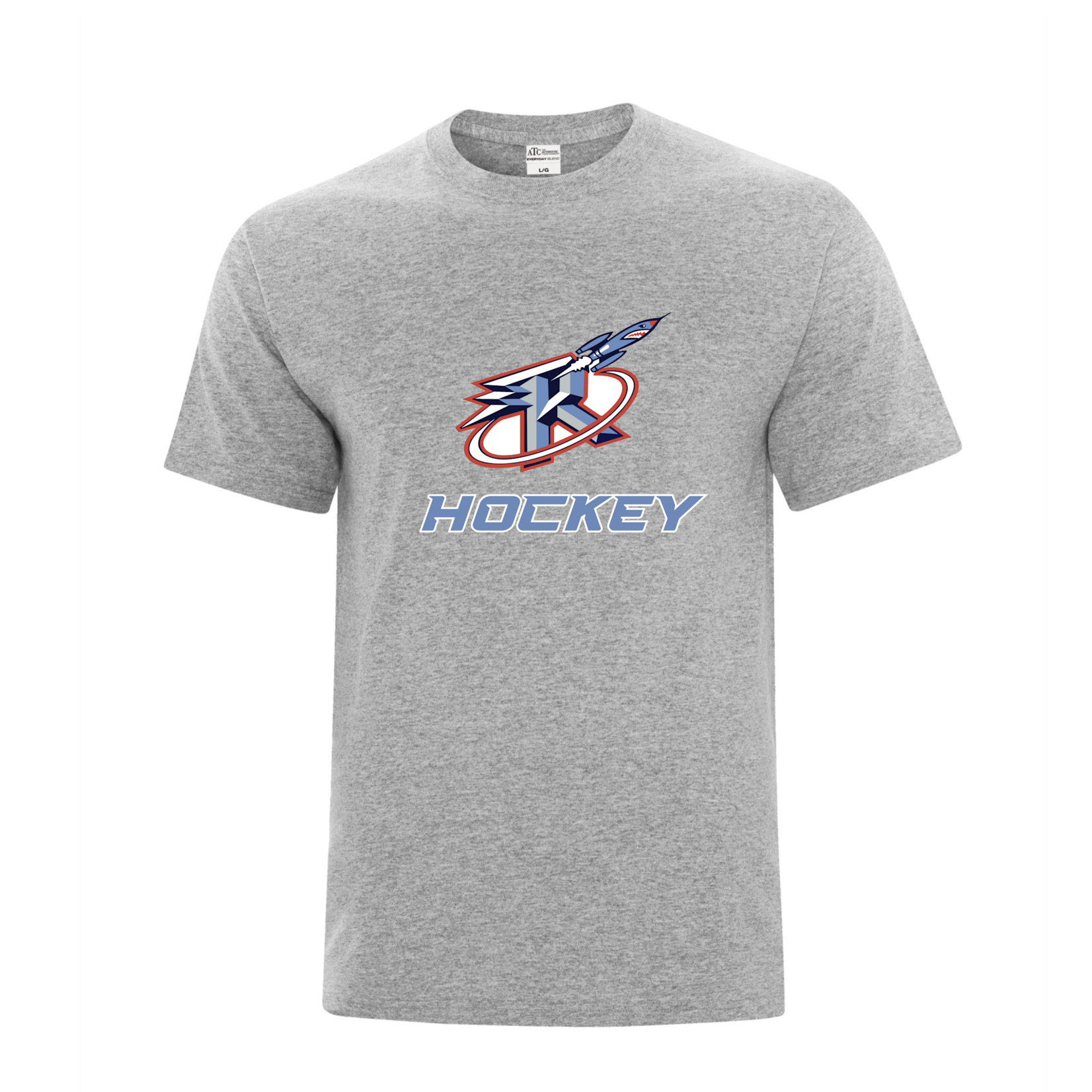 Rockets Hockey Rockets 2025 Cotton T-Shirt with logo
