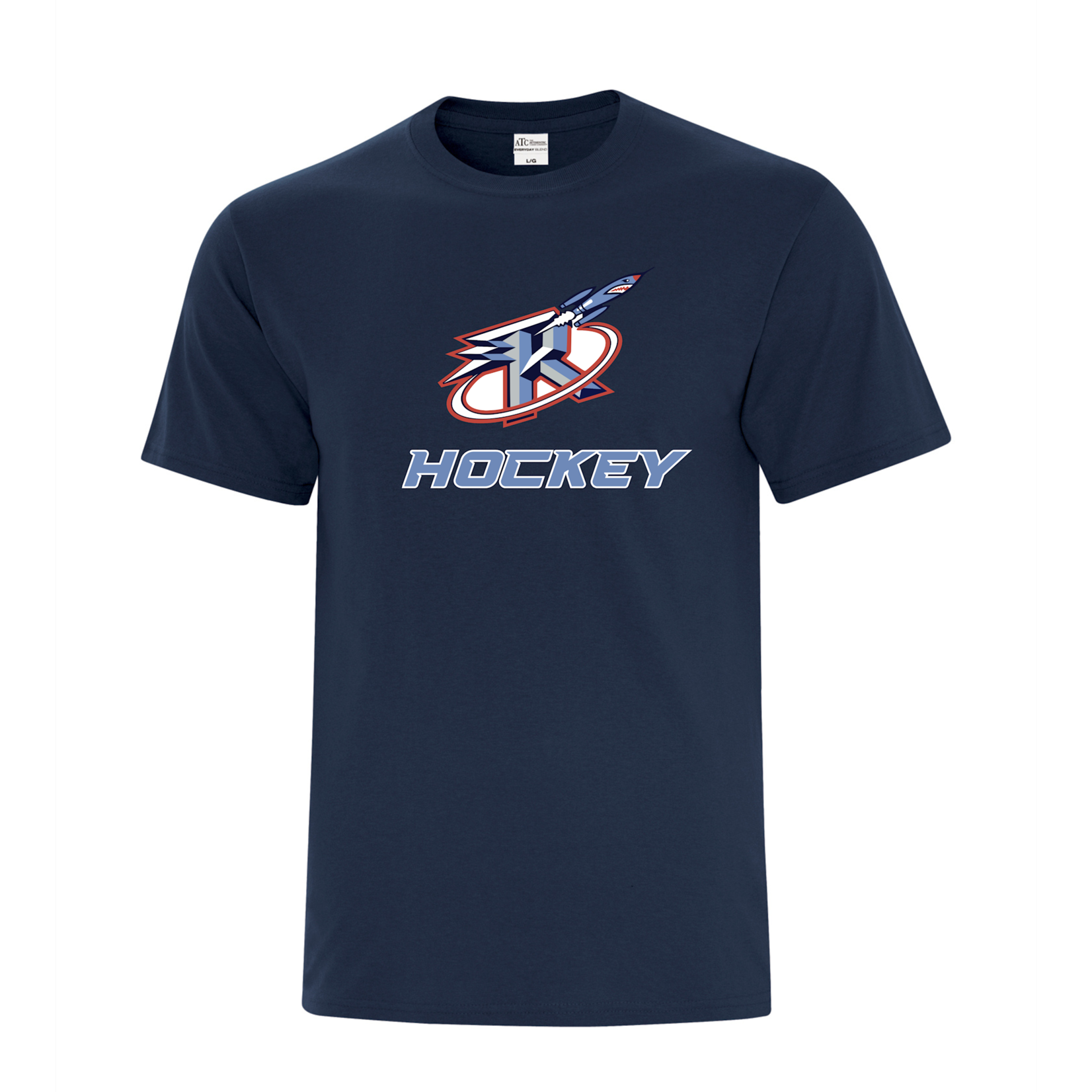 Rockets Hockey Rockets 2025 Cotton T-Shirt with logo