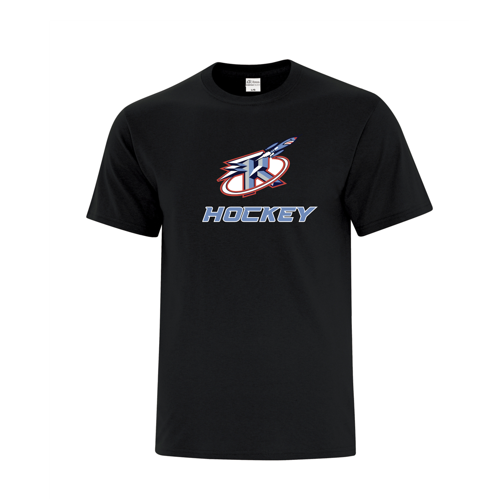 Rockets Hockey Rockets 2025 Cotton T-Shirt with logo