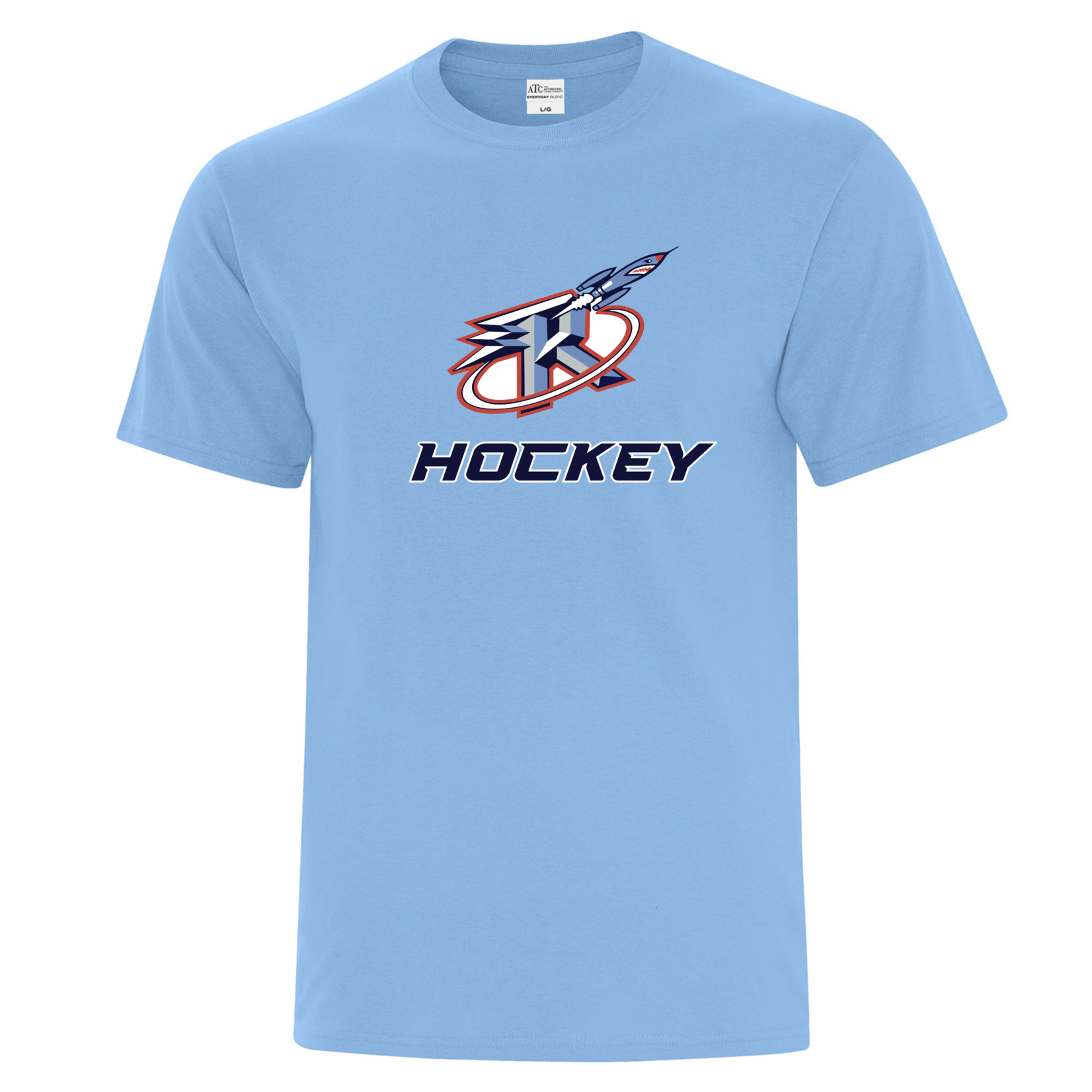 Rockets Hockey Rockets 2025 Cotton T-Shirt with logo