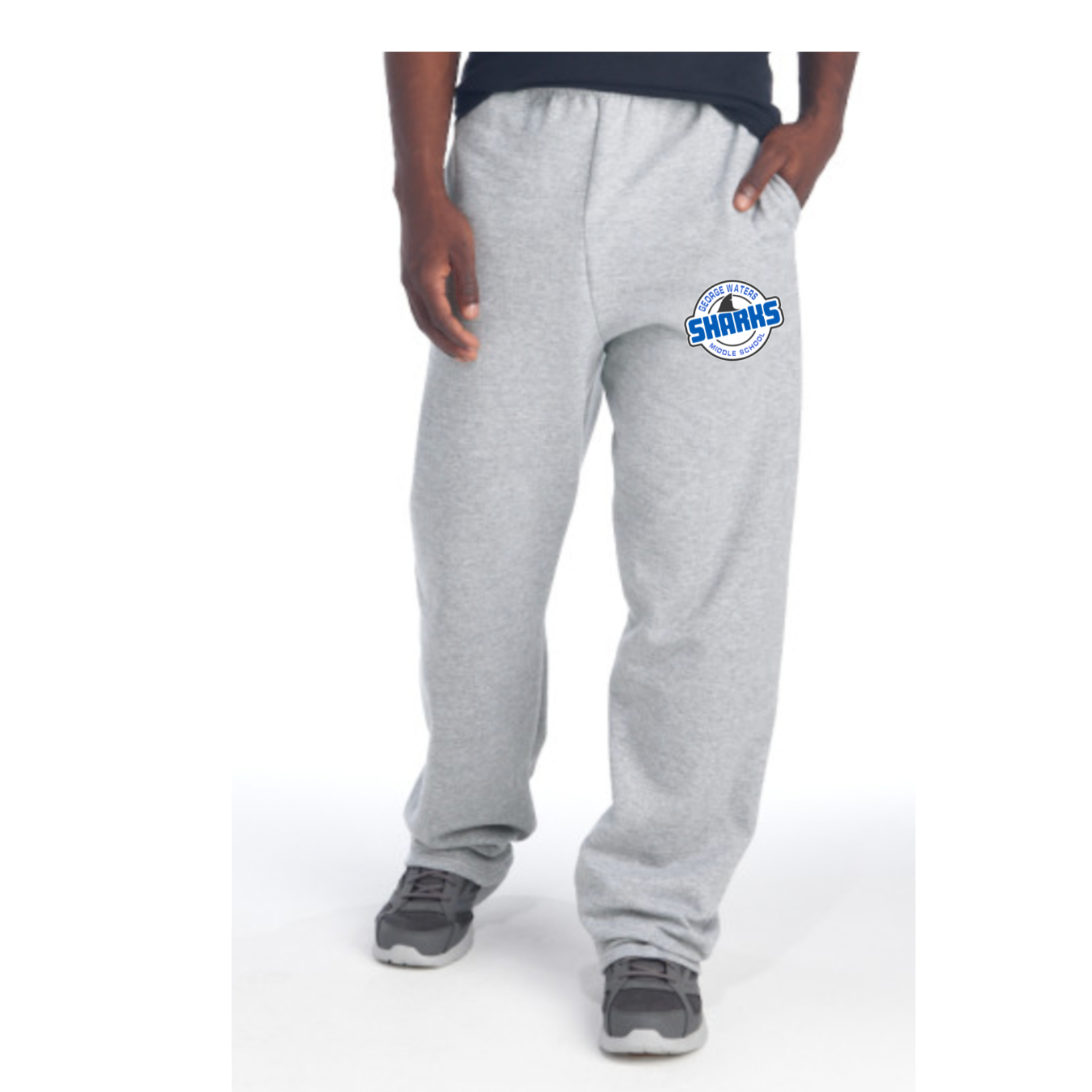 GWMS GWMS Jerzees Open Bottom Sweatpant with Pocket