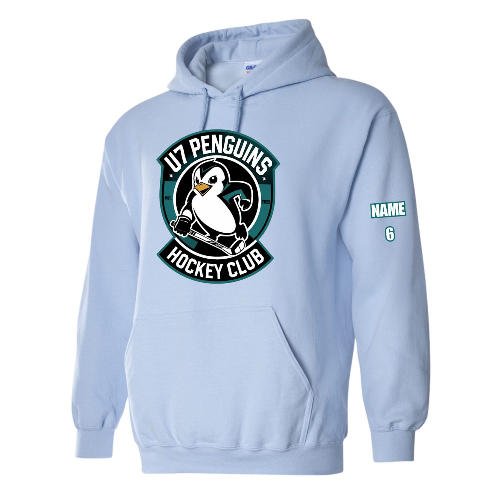 U7 Penguins U7 Penguins Personalized Hoodie