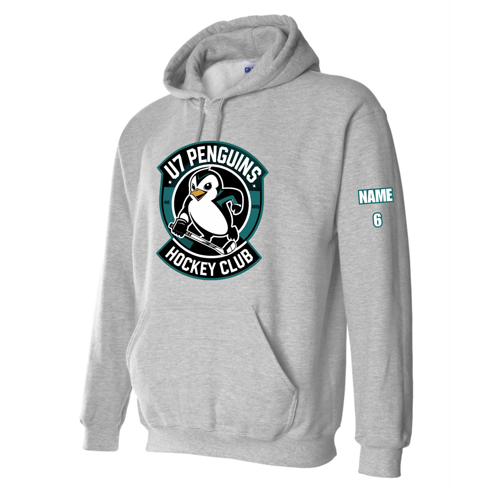 U7 Penguins U7 Penguins Personalized Hoodie