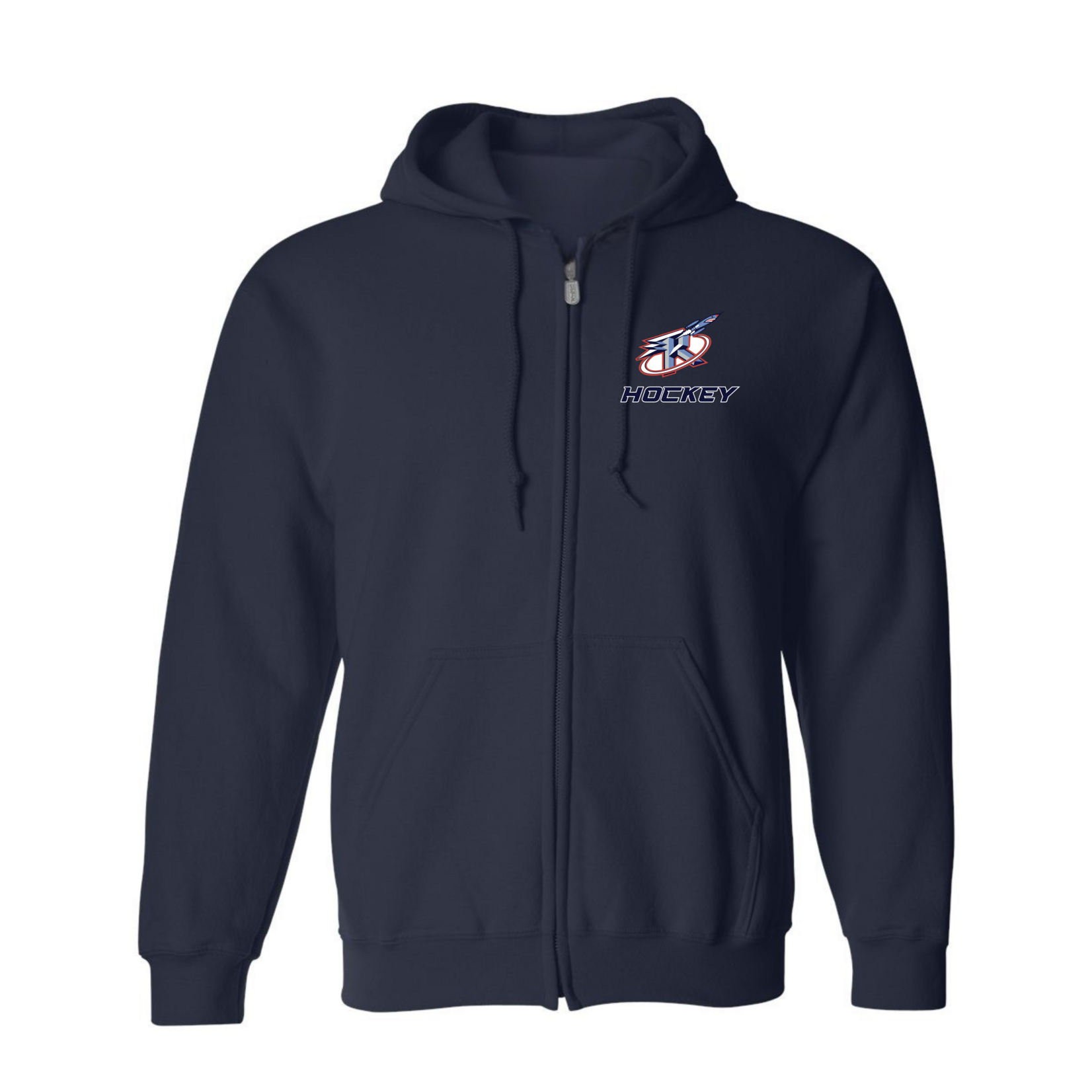 Rockets Hockey Rockets Hockey Zip Ups Hoodie