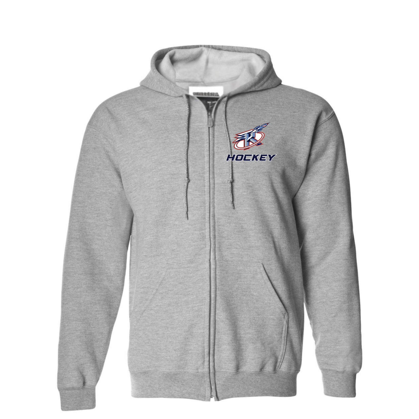 Rockets Hockey Rockets Hockey Zip Ups Hoodie