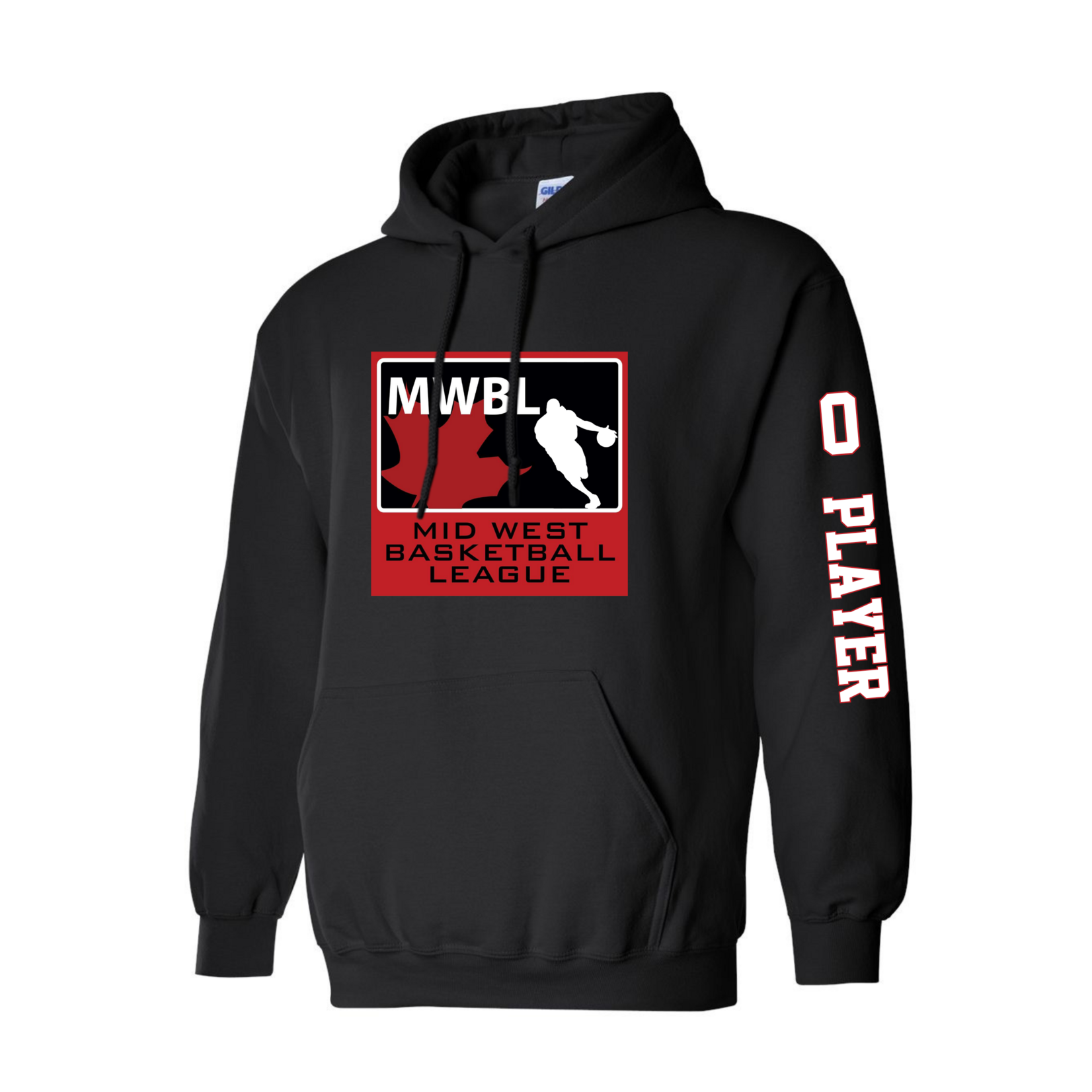 Mid West Basketball Mid West Player Pull Over Hoodie