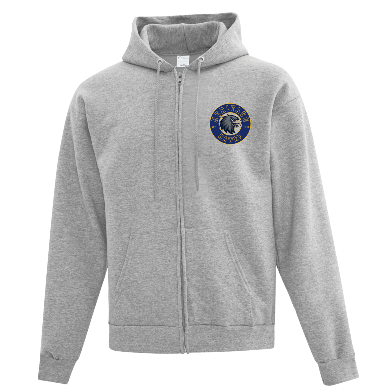 Heritage 2026 Heritage Circle Logo Zip Up Hoodies