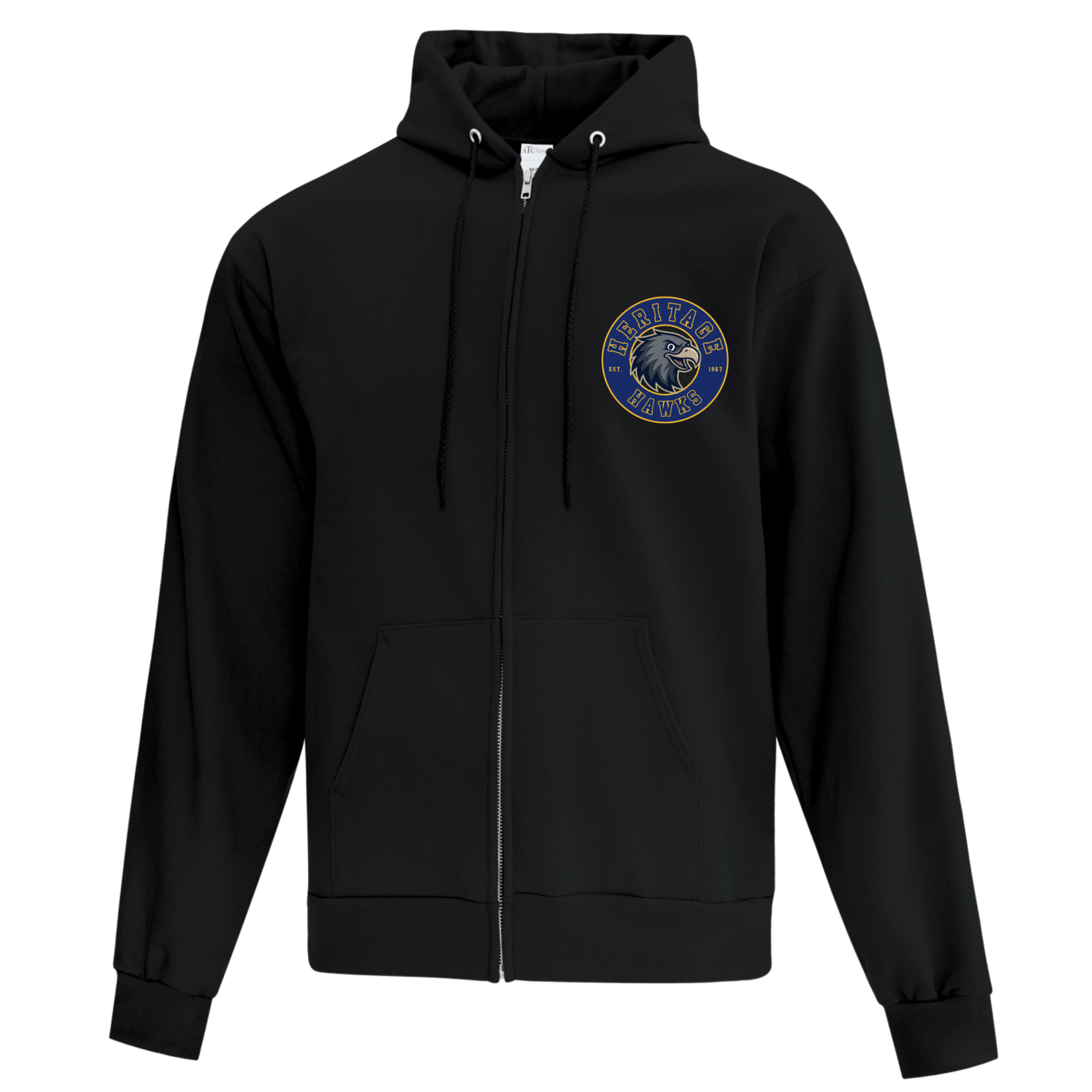 Heritage 2026 Heritage Circle Logo Zip Up Hoodies
