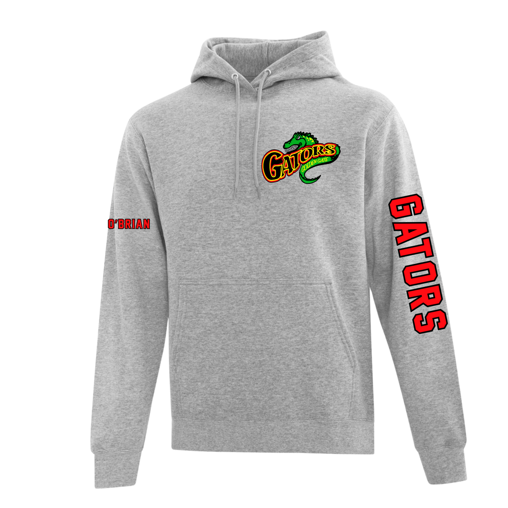 Golden Gate 2026 Gator Hoodie with Name