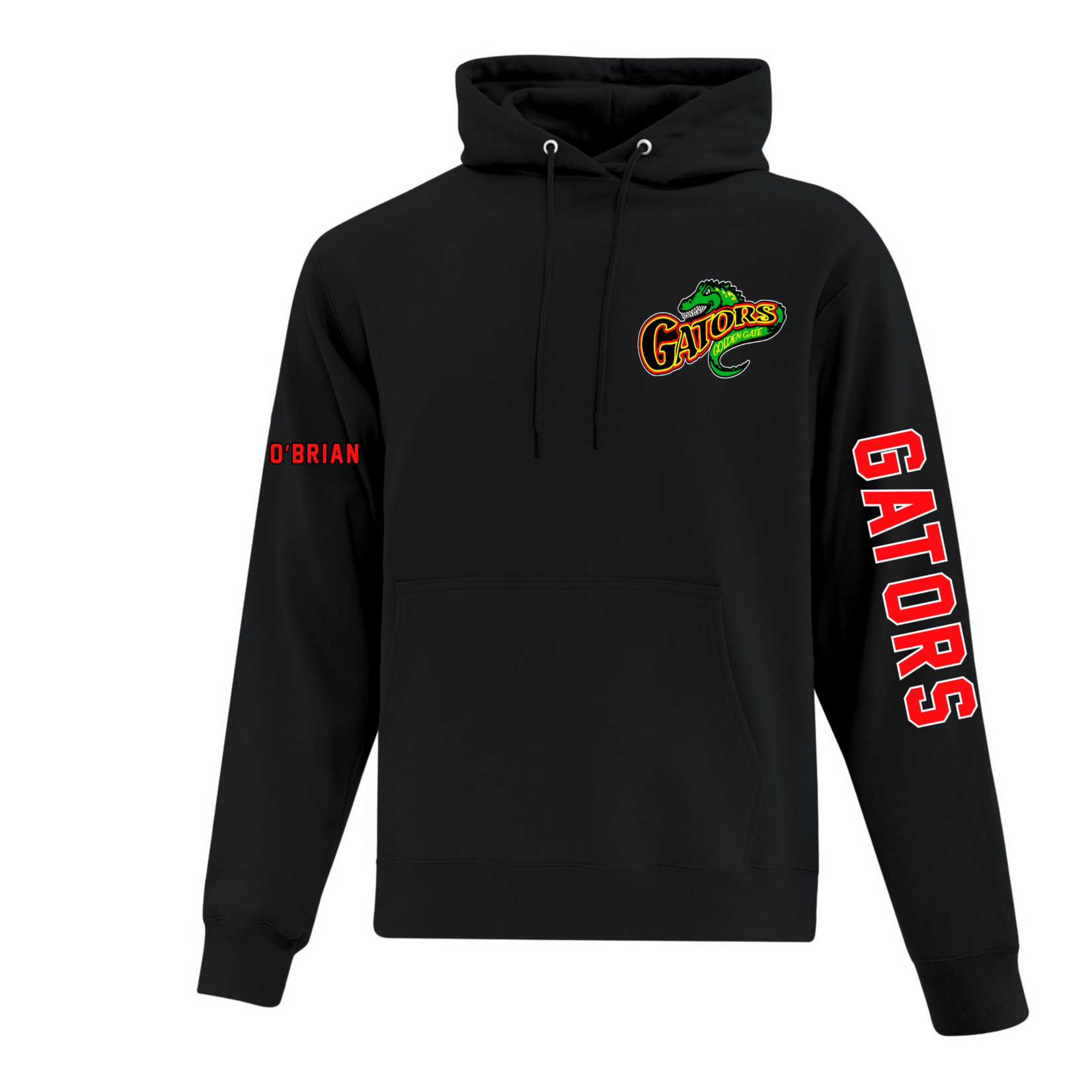 Golden Gate 2026 Gator Hoodie with Name