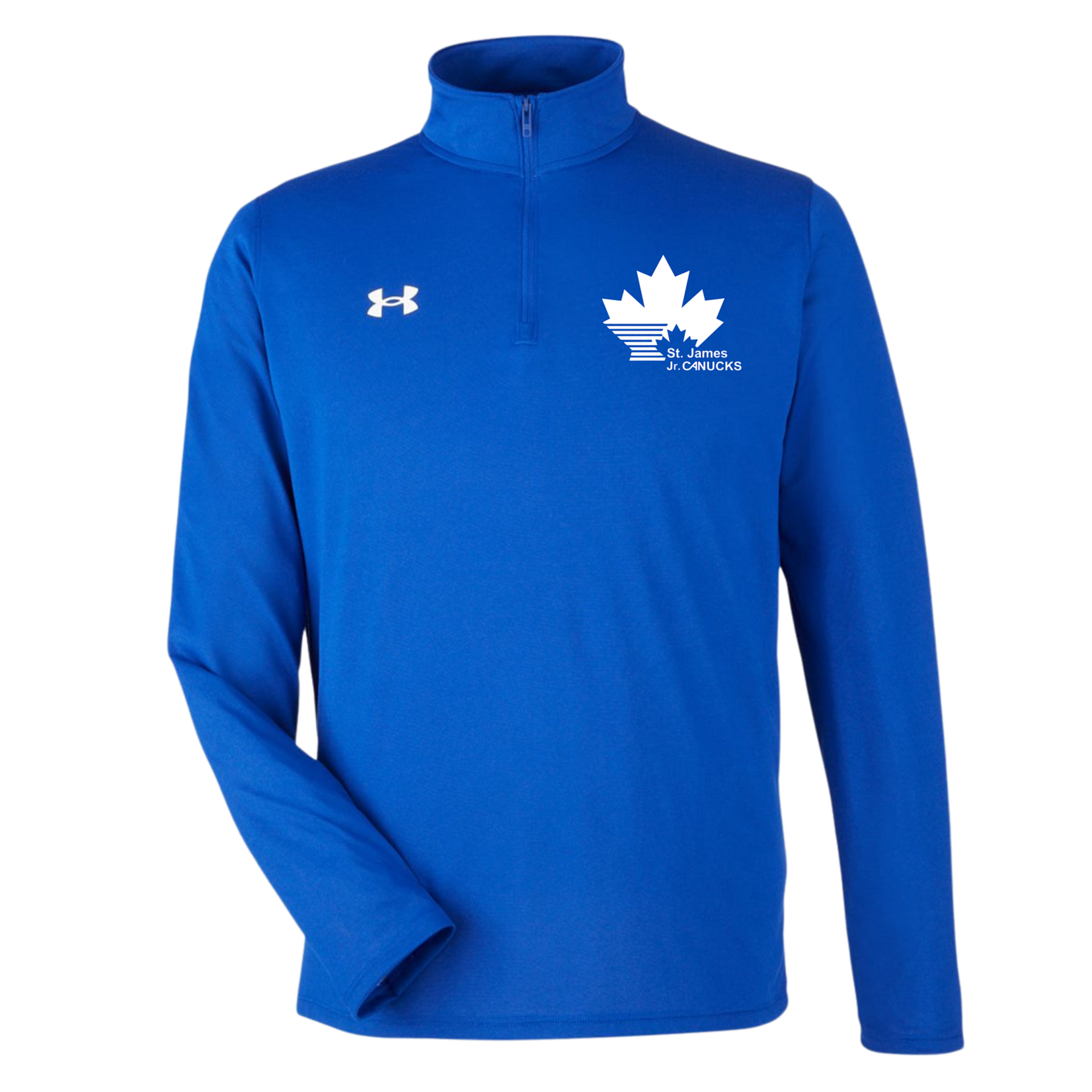 Canucks Canucks Badge Team Tech™ Quarter-Zip Pullover