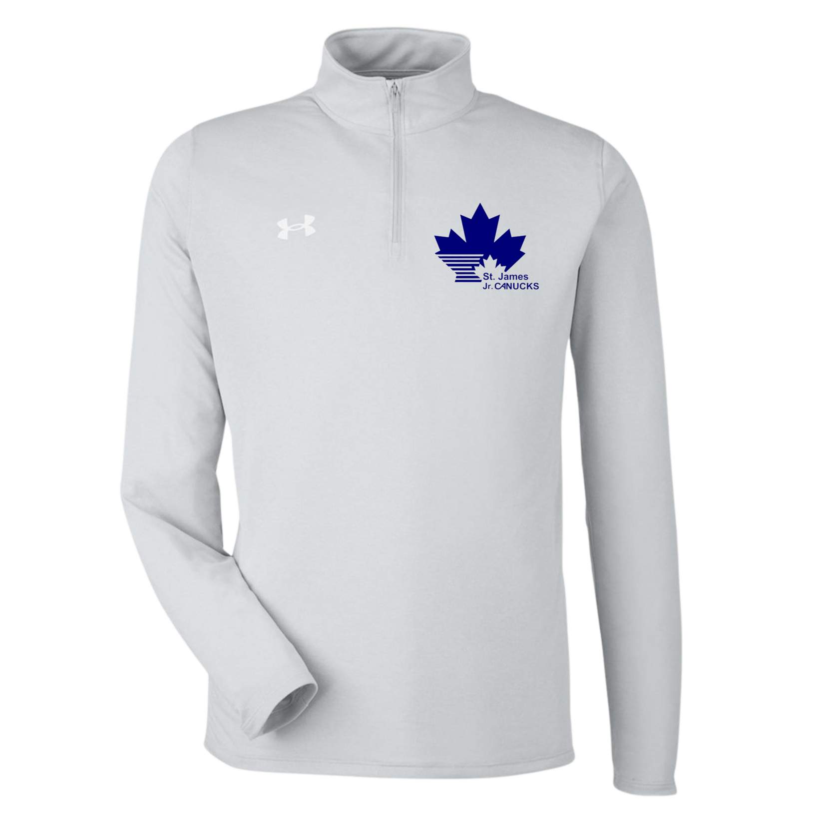 Canucks Canucks Badge Team Tech™ Quarter-Zip Pullover