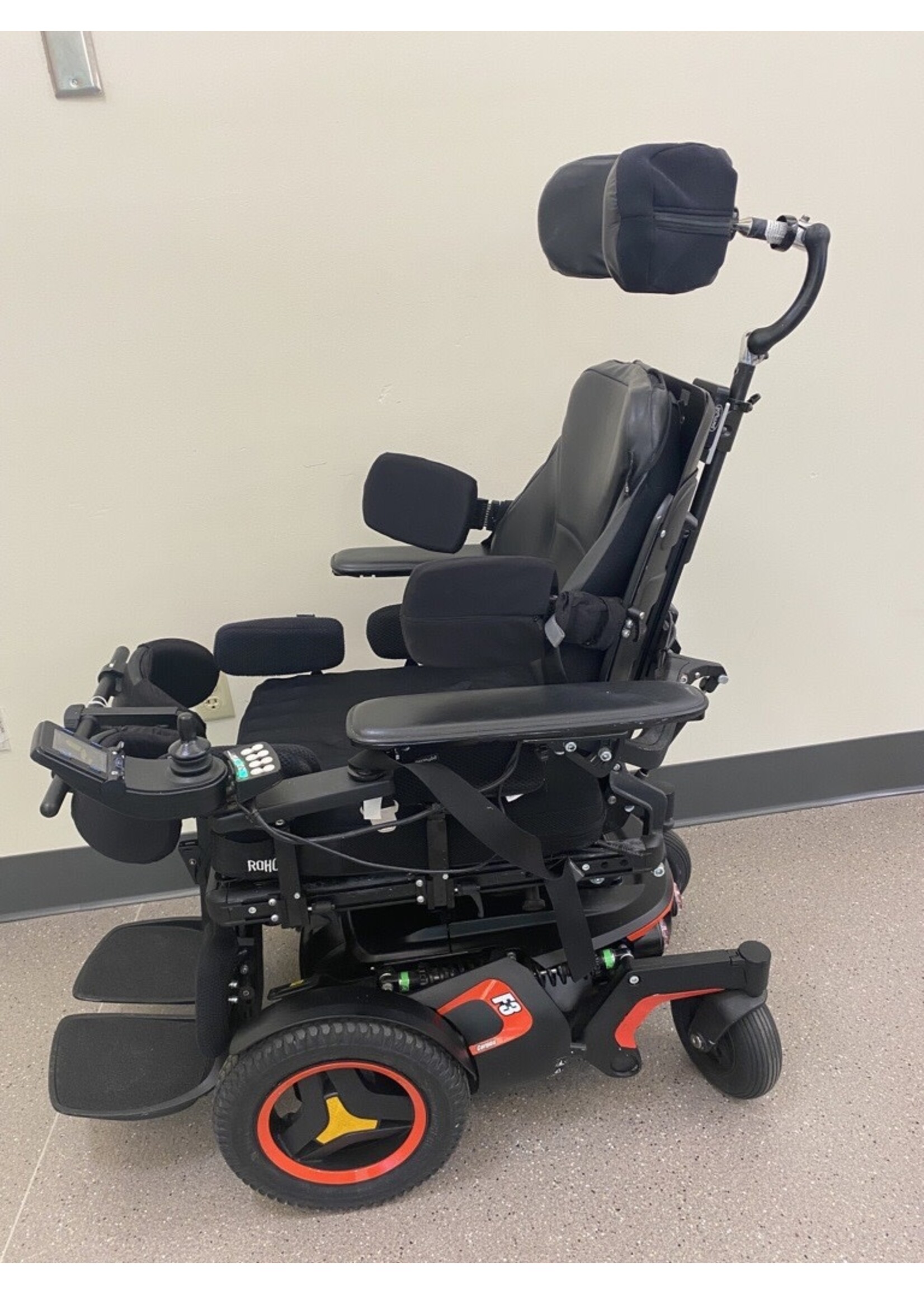 *Permobil Powerchair Red and Black*