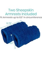 *VIVE Wheelchair Armrests Covers* (Blue) NEW