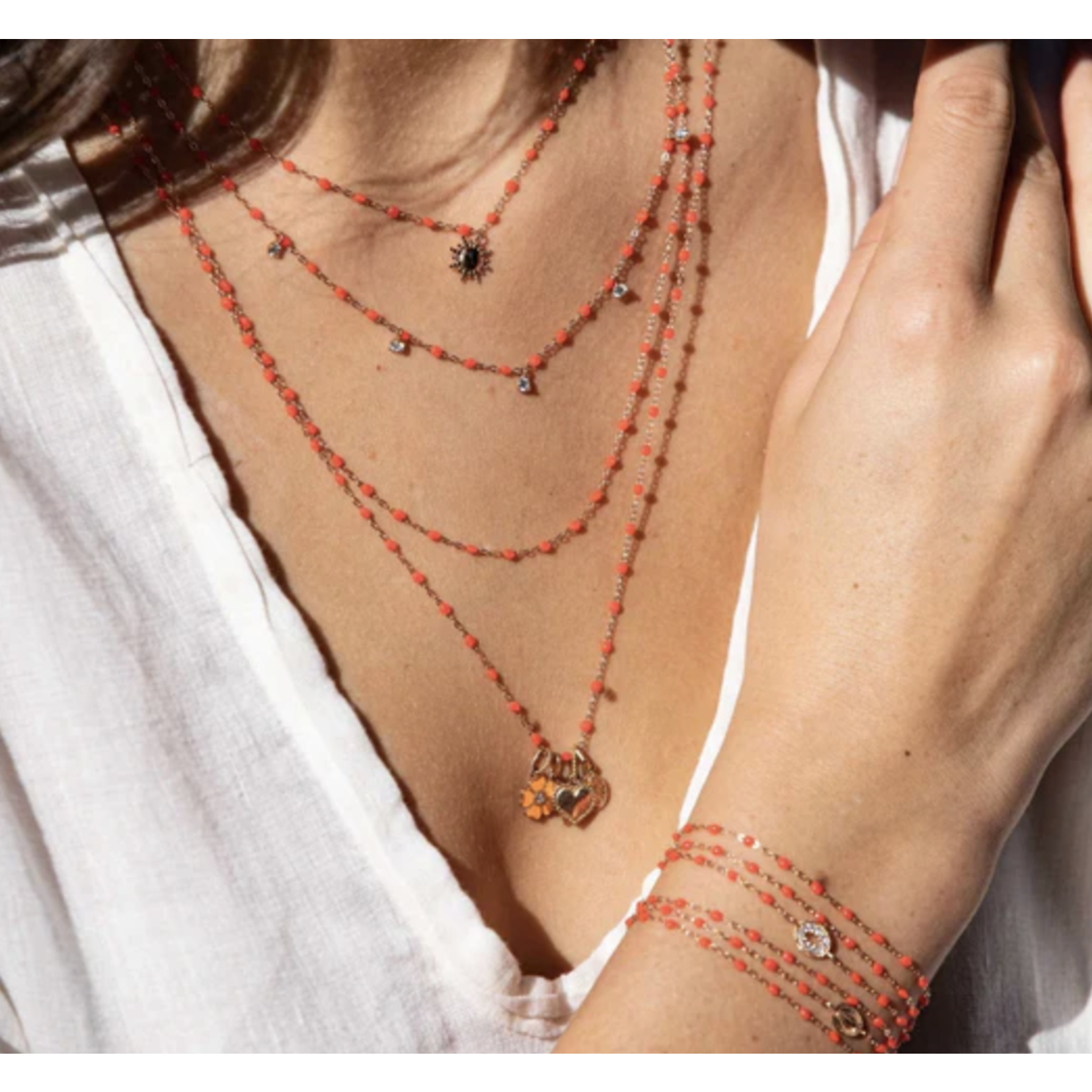 Gigi Clozeau 18k Gold Lucky Heart Pendant