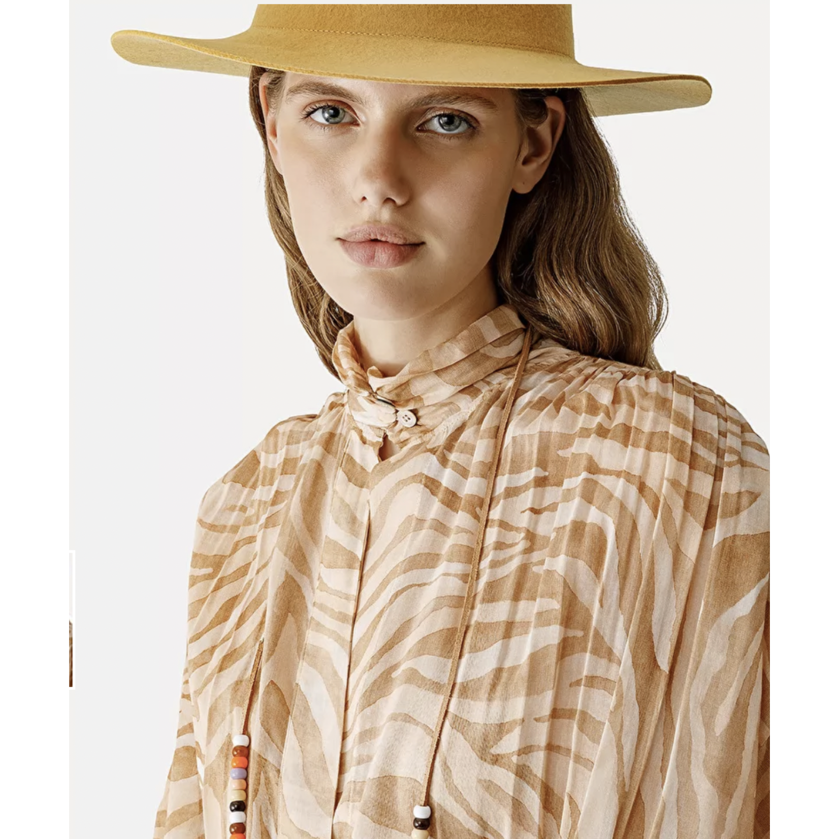Forte Forte Wild Horses Voile Shirt with Sash
