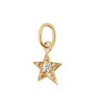 Gigi Clozeau 18k Gold Star Diamond Pendant